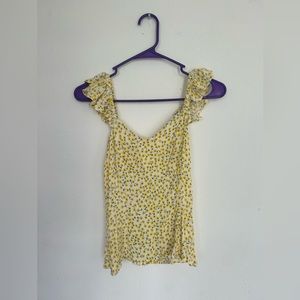 H&M Ruffle-trimmed Top